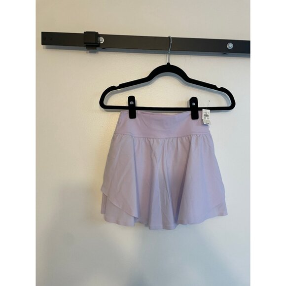 NWT OFFLINE By Aerie Real Me Flowy Skort Size S Lavender Dawn Tennis Golf Sports - Picture 4 of 10